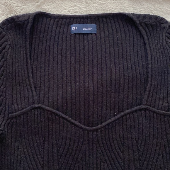 GAP rib sweetheart sweater - Picture 3 of 6